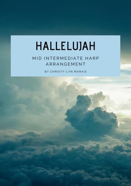 Free Sheet Music Hallelujah Mid Intermediate Harp