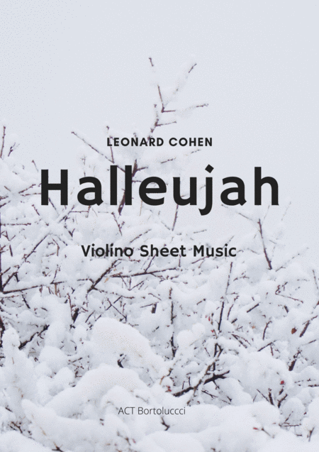 Free Sheet Music Hallelujah Violin With Chords