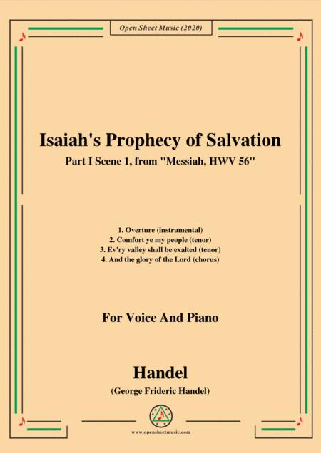 Handel Messiah Hwv 56 Part I Scene 1 For Voice Piano Sheet Music