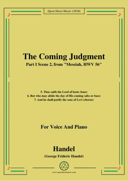 Handel Messiah Hwv 56 Part I Scene 2 For Voice Piano Sheet Music