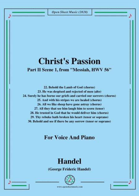 Handel Messiah Hwv 56 Part Ii Scene 1 For Voice And Piano Sheet Music