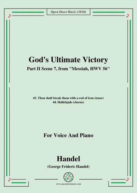 Handel Messiah Hwv 56 Part Ii Scene 7 For Voice And Piano Sheet Music