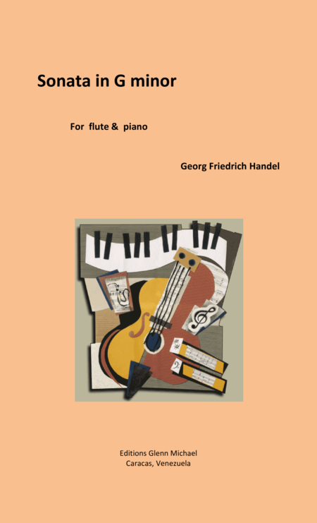 Free Sheet Music Handel Sonata In G Minor For Flute Piano