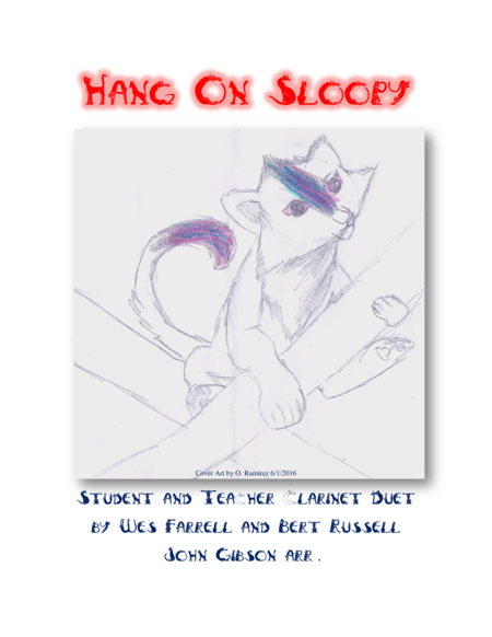 Hang On Sloopy For Adult Child Clarinet Duet Sheet Music