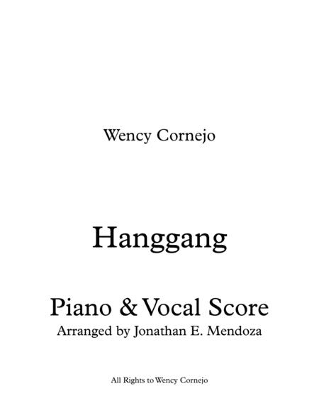 Free Sheet Music Hanggan Wency Cornejo Easy Piano Simplified With Chords