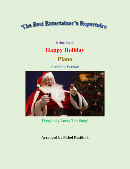 Free Sheet Music Happy Holiday For Piano Video