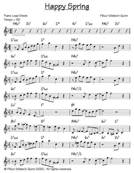 Happy Spring Sheet Music