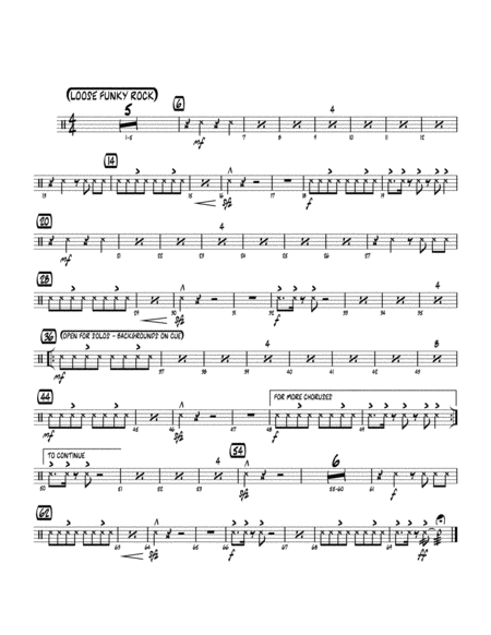 Hard To Handle Arr Paul Murtha Aux Percussion Sheet Music