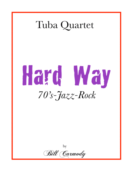 Free Sheet Music Hard Way