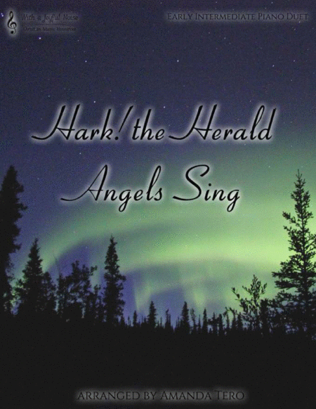 Hark The Herald Angels Sing Piano Duet Sheet Music