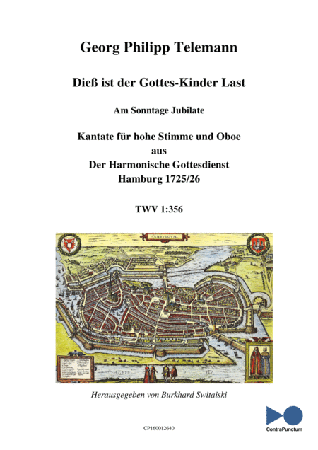 Harmonischer Gottesdienst Twv 1 356 Die Ist Der Gottes Kinder Last Sheet Music