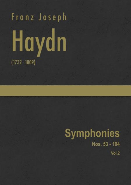 Free Sheet Music Haydn Symphonies Nos 53 104