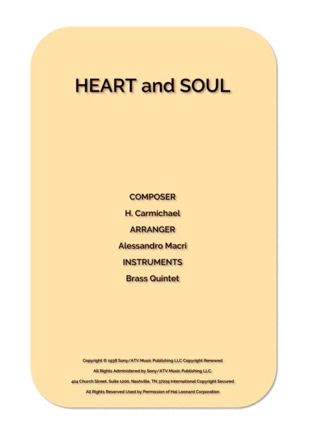 Heart And Soul By H Carmichael Sheet Music