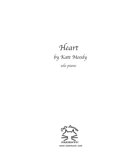 Heart Solo Piano Sheet Music