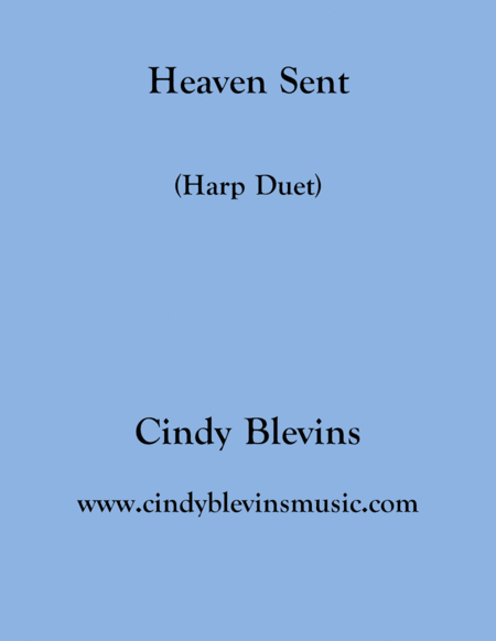 Heaven Sent Arranged For Harp Duet Sheet Music