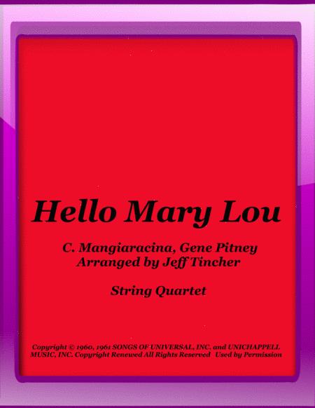 Hello Mary Lou Sheet Music