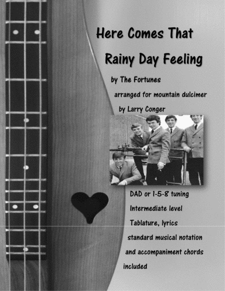 Here Comes That Rainy Day Feeling Again Sheet Music