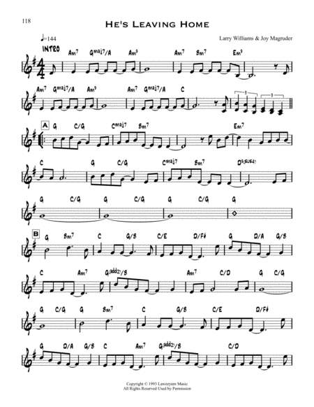 Free Sheet Music Hes Leaving Home