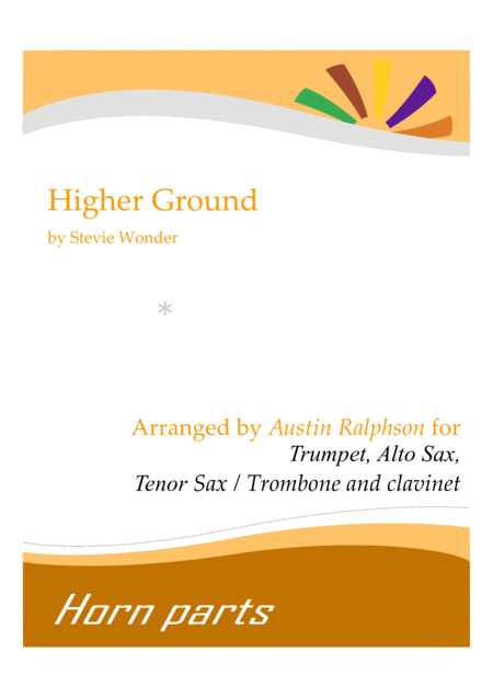 Free Sheet Music Higher Ground Horn Parts And Clavinet