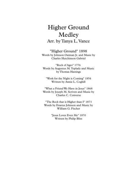 Higher Ground Medley Sheet Music