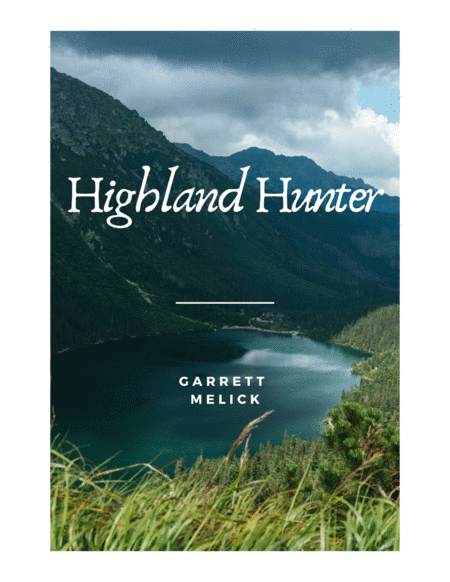 Free Sheet Music Highland Hunter
