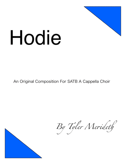 Free Sheet Music Hodie