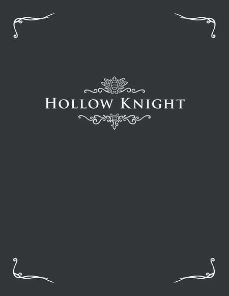 Free Sheet Music Hollow Knight Hollow Knight Piano Collections