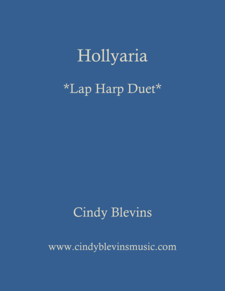 Hollyaria An Original Lap Harp Duet Sheet Music