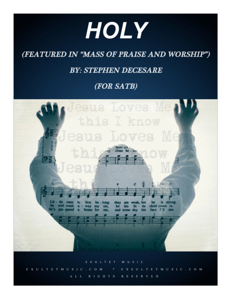 Holy From Mass Of Praise And Worship Satb Sheet Music