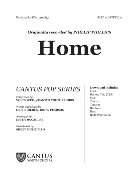 Free Sheet Music Home Opb Phillip Phillips