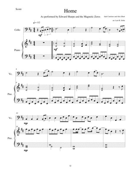 Home Sheet Music