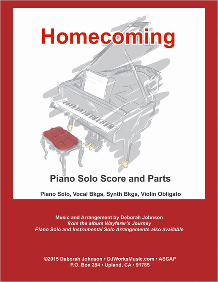 Free Sheet Music Homecoming Piano Solo Score
