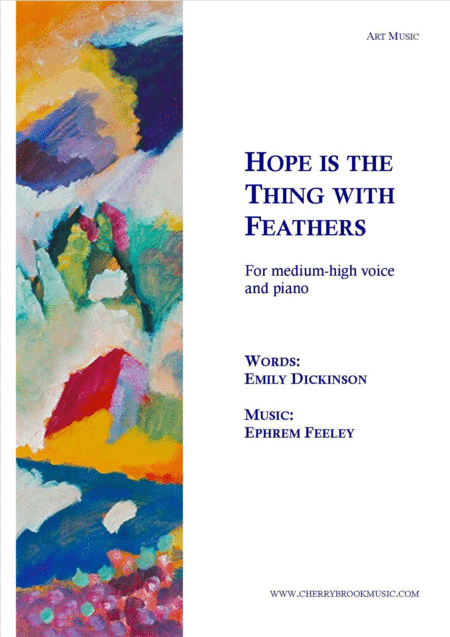 Hope Is The Thing With Feathers Sheet Music