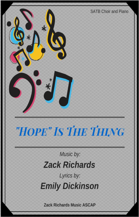 Hope Is The Thing Sheet Music