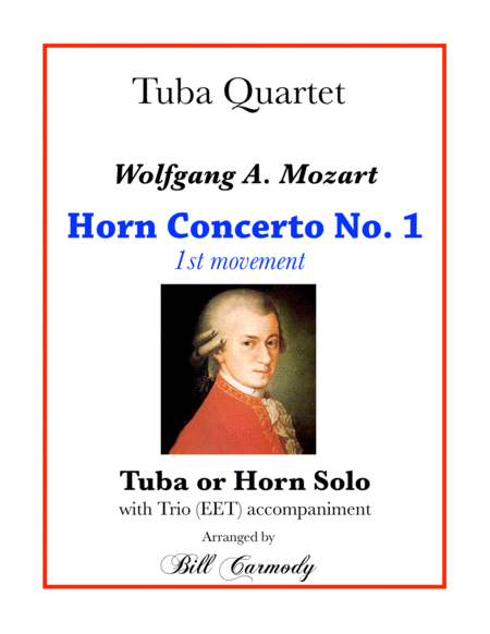 Free Sheet Music Horn Concerto No 1 Mvt 1