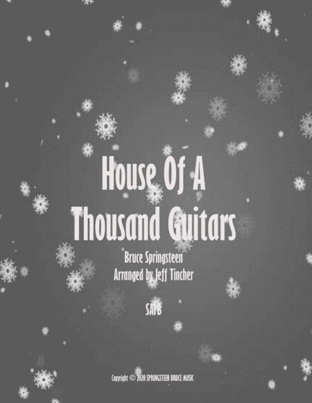 Free Sheet Music House Of A Thousand Guitars