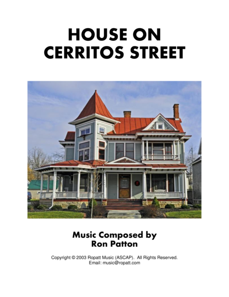 House On Cerritos Street Sheet Music