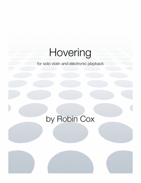 Free Sheet Music Hovering