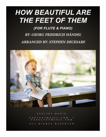 Free Sheet Music How Beautiful Are The Feet Of Them For Flute Solo And Piano