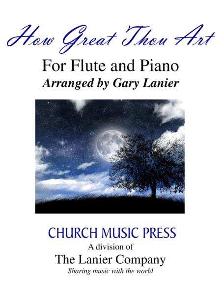 Free Sheet Music How Great Thou Art For Flute And Piano With Scorepart