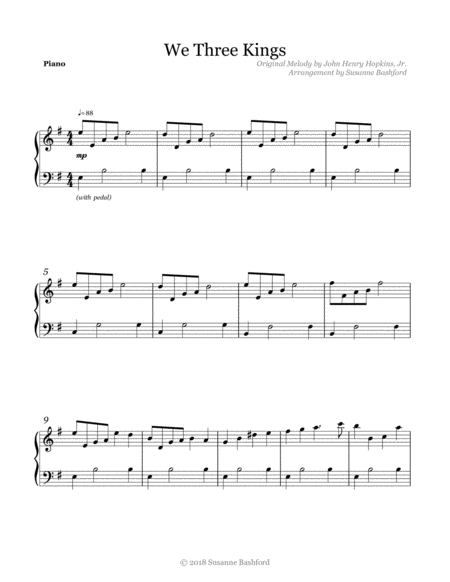 Free Sheet Music Howe Fantasy For Piano