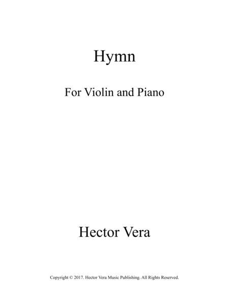 Free Sheet Music Hymn For Violin And Piano