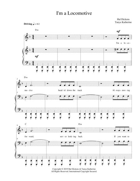 I M A Locomotive Sheet Music