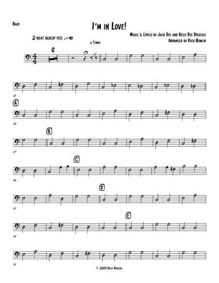 Free Sheet Music I M In Love Low