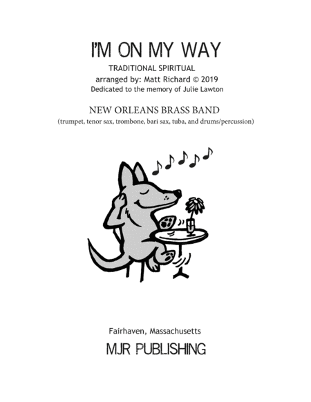 Free Sheet Music I M On My Way New Orleans Brass Band