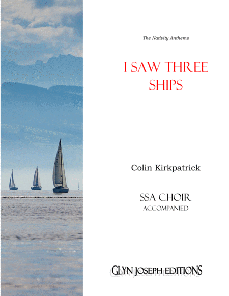 I Saw Three Ships Ssa Accompanied Sheet Music