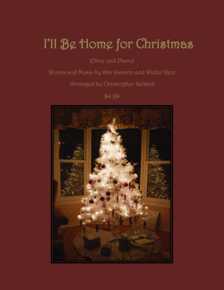 Free Sheet Music I Will Be Home For Christmas Oboe And Piano