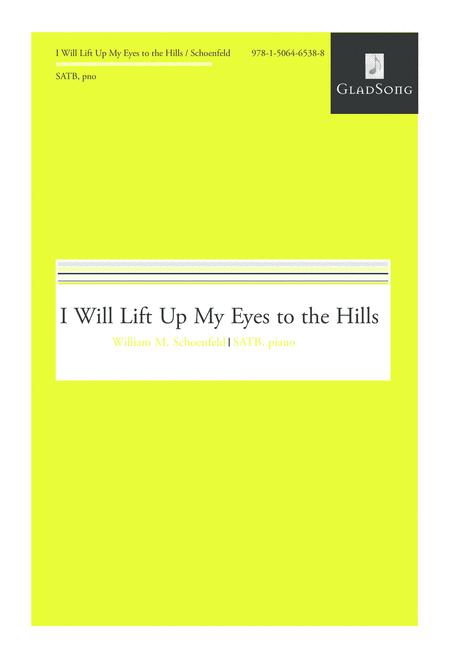 I Will Lift Up My Eyes To The Hills Sheet Music