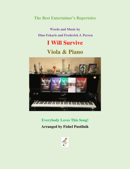 I Will Survive For Viola And Piano Sheet Music