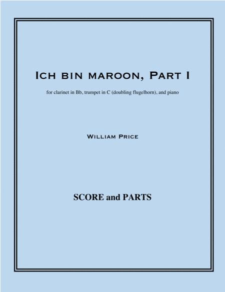 Ich Bin Maroon Sheet Music